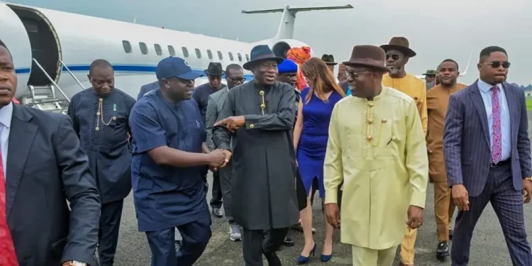 Fubara, Wike must work together for Rivers people – Ex-President Jonathan
