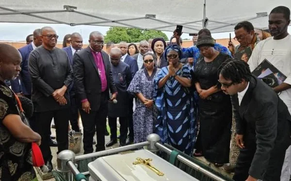 Onyeka Onwenu buried in Lagos