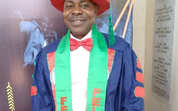 Provost FCET Isu confers with Fellow Academy of Edu Mgt, Policy Practitioners