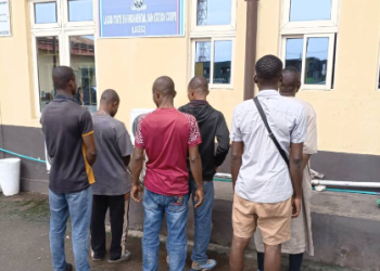 Six arrested for urinating on rail tracks in Lagos