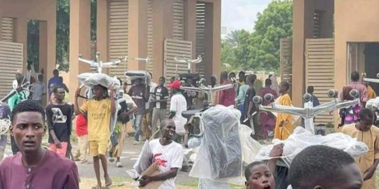 Man killed as filling station, NCC complex are burnt down in Kano