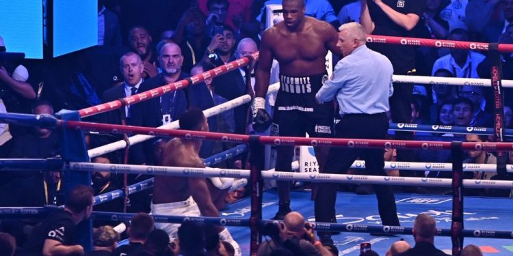 Daniel Dubois defeats Anthony Joshua by knockout in fifth round