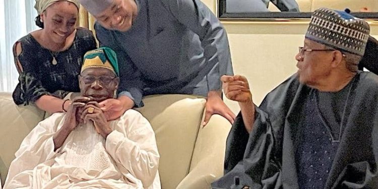 Obasanjo celebrates IBB, Igbinedion on birthdays