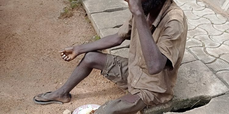 Nigerian man reveals what he said to a mentally ill man that made him stop coming to his house for food