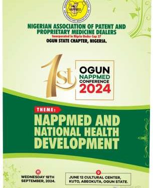 Nigerian Association Of Patent And Proprietary Medicine Dealers, Ogun Chapter Holds 1st Annual Conference