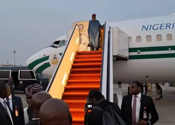 Tinubu returns to Nigeria from overseas trip