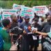 Protest in Abuja over fuel scarcity