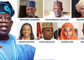 Tinubu wields big stick, sacks 5 ministers, Makes Seven Fresh Nominations