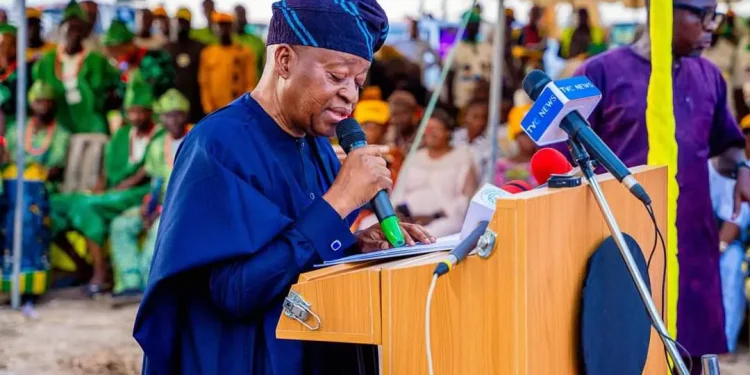 Oyetola flags off Gateway inland dry port