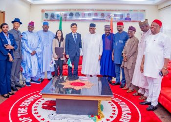 Senate President Akpabio, Barau, Nwebonyi Others Receive In Audience, North Korean Ambassador To Nigeria