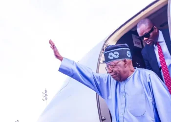 Tinubu returns to Abuja after two-week leave in UK