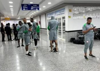 Super Eagles/Libya Row: Eagles Arrive In Nigeria
