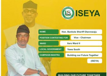 Ogun LG Election: – Hon. Sheriff Bankole hosts League of Former Councillors in Yewa South Local Government.