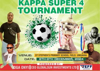 Kappa Super Four Tournament To Hold between 6-8 December In Umuahia