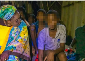 Women affairs minister visits minors detained for #EndBadGovernance protest