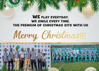 36 Lion Football Club felicitates Football Lovers on Xmas