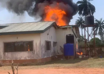 706 ballot boxes, others destroyed as fire razes INEC office in Delta