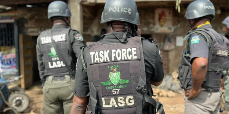 Lagos dismisses two task force officers for ‘stealing phones during raid’
