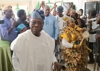 Obasanjo celebrates Ace Drummer, Ara at 50, canvasses for preservation of African culture