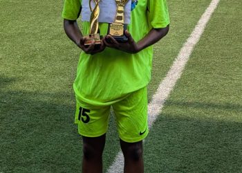 NWF Awards 2025: FC Robo Queens Wonder kid, Kemi Adegbuyi Receives Prostar Ball, Award Plaque After Emerging As NWF Awards POTW