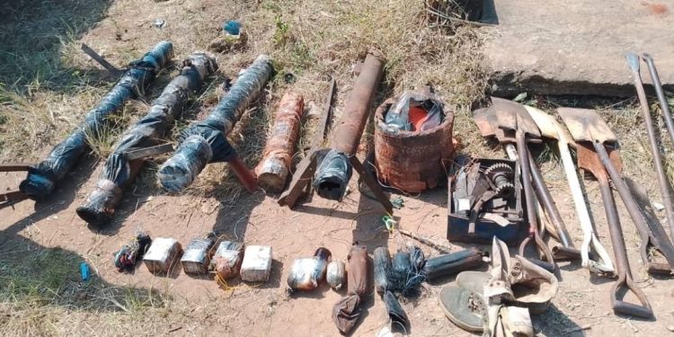 Police destroy camp of unknown gunmen kills six suspects in Imo
