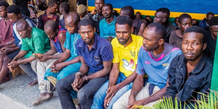 Police arrest 50 suspected vandals, recover 25 manhole covers in Abuja