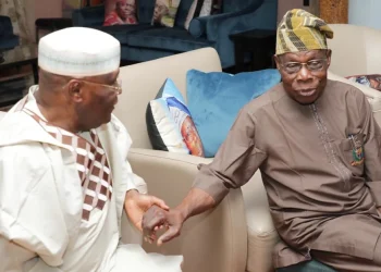 Atiku, Tambuwai , Liyel Imoke meet Obasanjo in Ogun for ‘coalition talks’ ahead of 2027