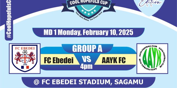 FC Ebedei Stadium Bubbles As Cool Hopefuls Cup Kicks Off