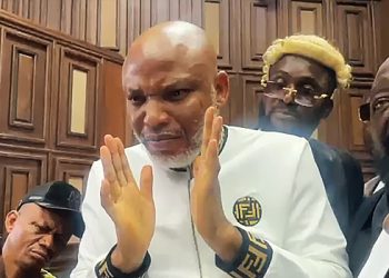 Nnamdi Kanu Questions Court Jurisdiction As Justice Nyako Adjourns Case Indefinitely