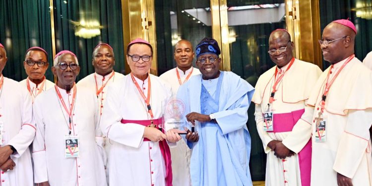 Hardship: There’s Hope, I’m Ready To Listen, Tinubu Tells Catholic Bishops