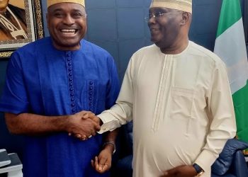 Kenneth Okonkwo meets with PDP’s Atiku Abubakar after dumping Labour Party