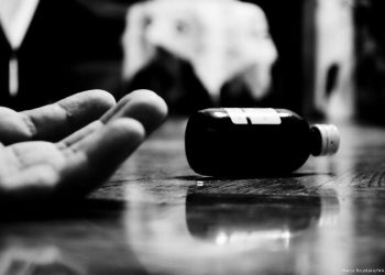 Commercial motorcyclist commits suicide after wife left with children