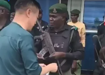 Chinese national denies bribing police officers in viral video, says ‘It was a show of appreciation’