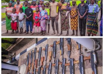 Police rescue 17 kidnap victims in Kaduna, recover 21 AK-47 rifles