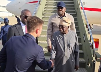 Tinubu Arrives In Rome For Pope Leo XIV’s Inauguratio