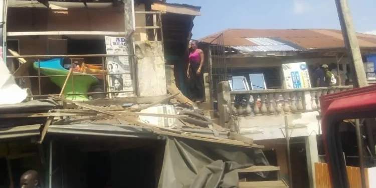 Properties worth millions destroyed as fire ravages Ibadan shopping complex 