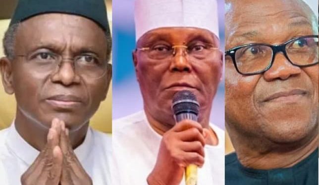 Atiku, Obi, El-Rufai to name new platform before June 30