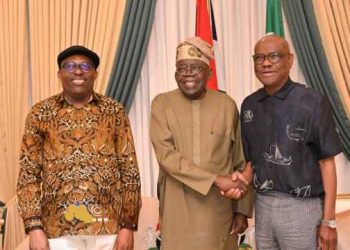President Tinubu Meets With Wike, Fubara, Rivers Lawmakers