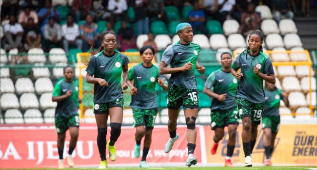 Ajibade Stars As Super Falcons Devour Cameroon’s Indomitable Lionesses