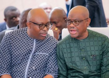 Fubara congratulates Wike on UNIPORT honorary doctorate, says it’s well-deserved