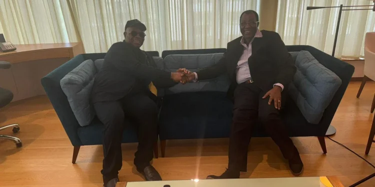 ‘I met Akpabio in London’ — he’s not hospitalised – Gbenga Daniel