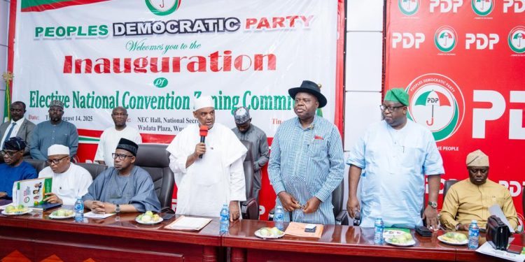 PDP Inaugurates Diri-led Convention Zoning Committee
