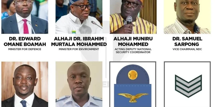 Ghana releases identities of helicopter crash victims, as President Tinubu condoles with Ghana