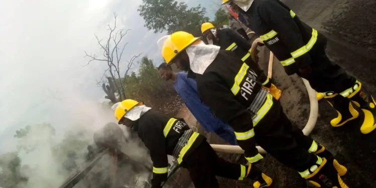 Petrol tanker accident claims two lives in Kwara