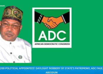 ADC Condemns Gov Abiodun’s Appointment Of 1,200 Political Aides
