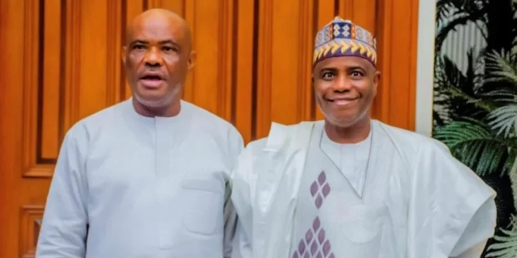 Tambuwal accuses Tinubu of destabilising opposition parties