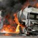 No life lost as petrol tanker overturns, sparks fire in Lagos