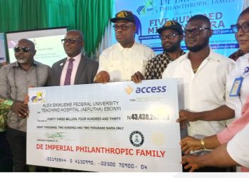 Group spent 48.6 million on hospital bills, transport on indigent patients in Ebonyi