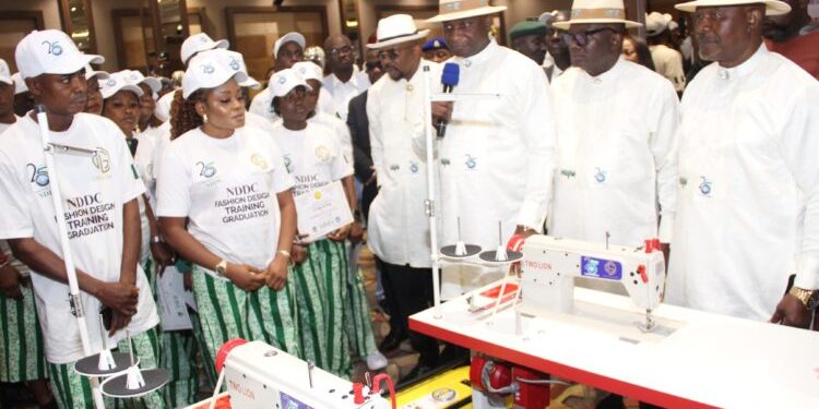 Again NDDC Empowers 100 Fashion Design Graduates