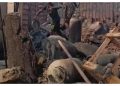 Gas explosion destroys several shops in Lagos